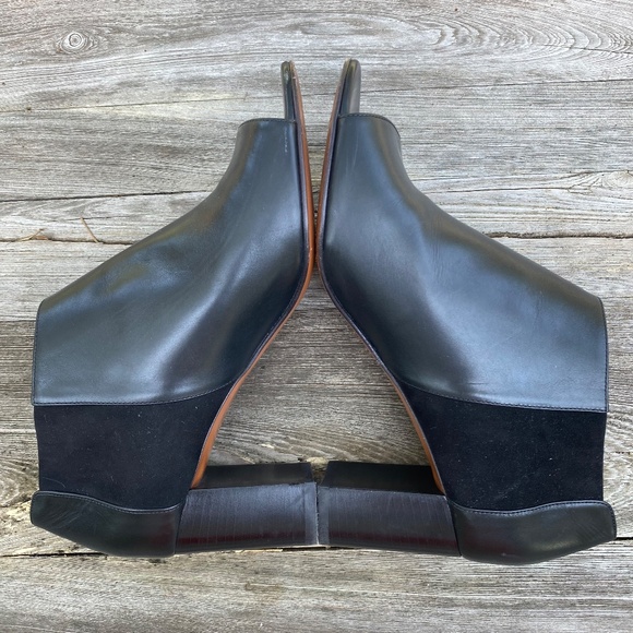 Aquatalia Shaw Anil Calf Ankle Open Toe Bootie Size 7.5 - Picture 5 of 11